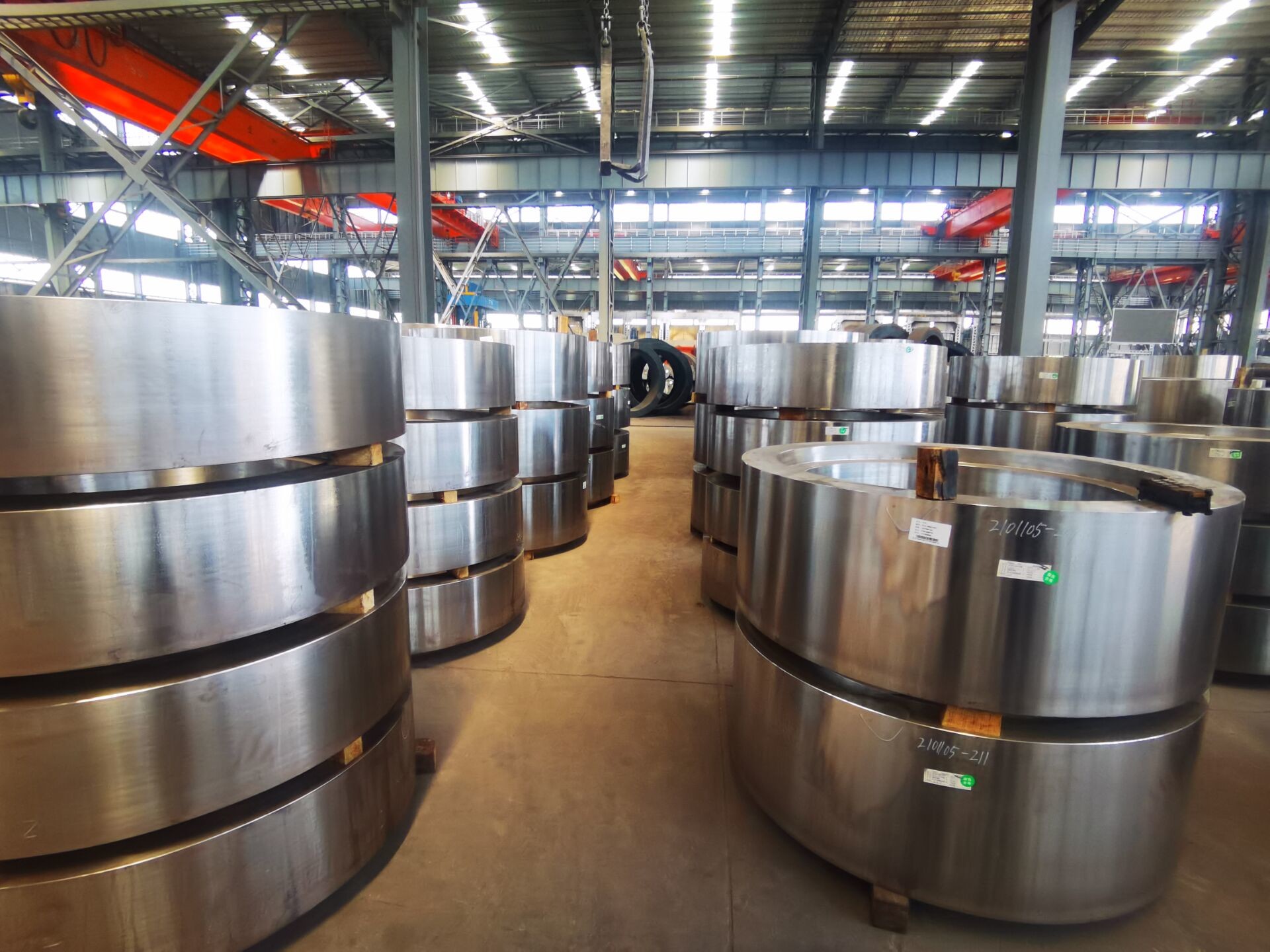 항복 강도 650MPa 42CrMo4 단조 링, 기어박스 링에 적합하며 강도와 기계적 마모 저항성을 제공합니다.